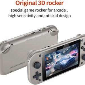 Retro Handheld Portable Video Game Console - 4.3" IPS Screen, Emuelec System, 64GB, 20,000+ Games, Classic Game System, Retro